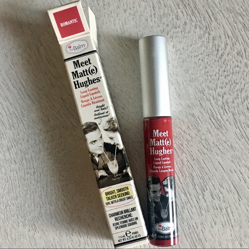 The Balm Meet Matte Hughes Lipstick